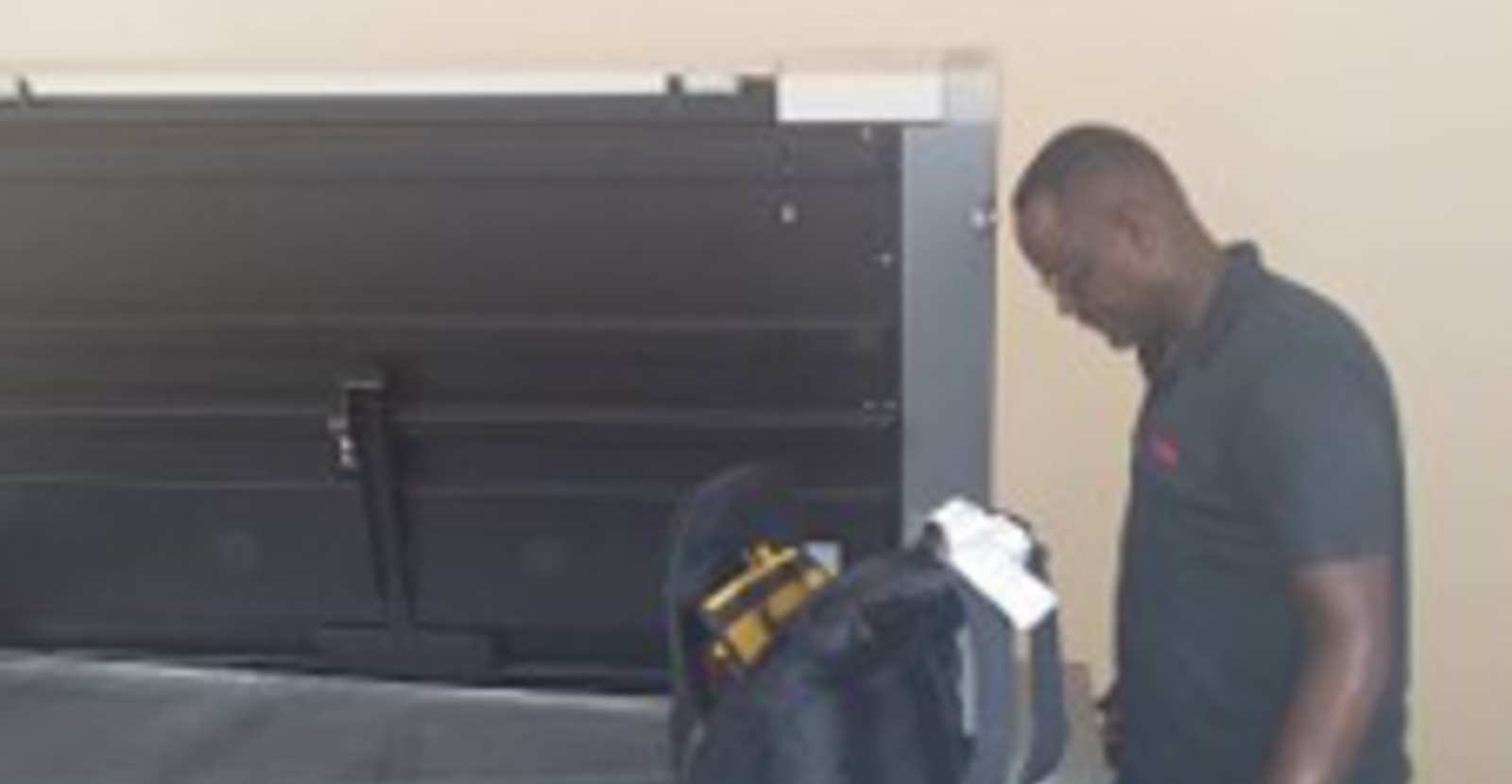 FC Exports Nigeria - Engineer Refurbishing Client Machine