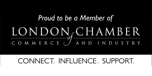 London Chamber of Commerce's Logo, A FC Group Sponsor